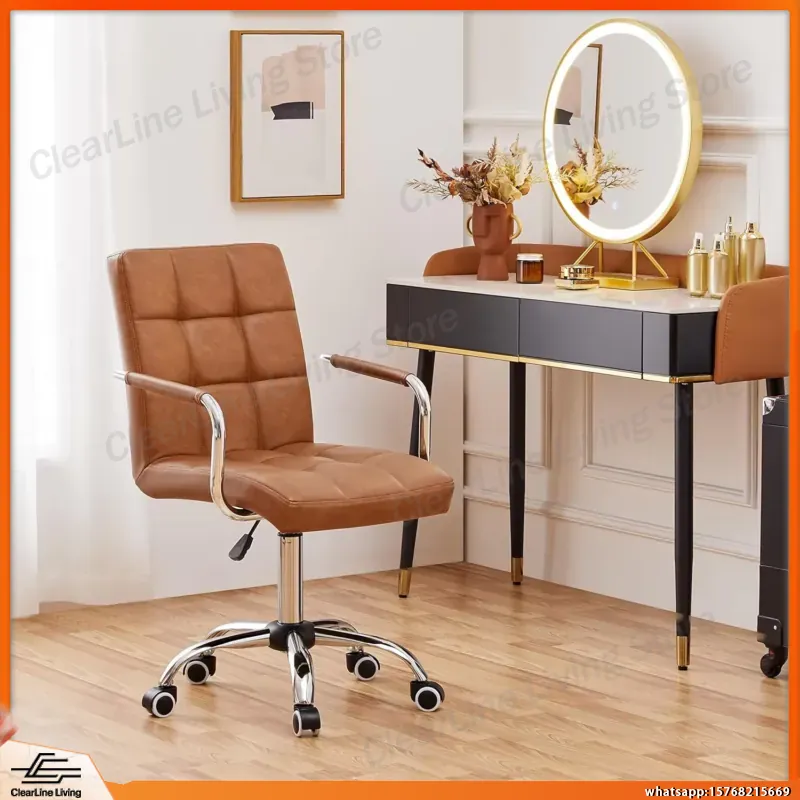 Task Chair Mid Back - Cadeira de Escritório Ergonômica Ajustável com
