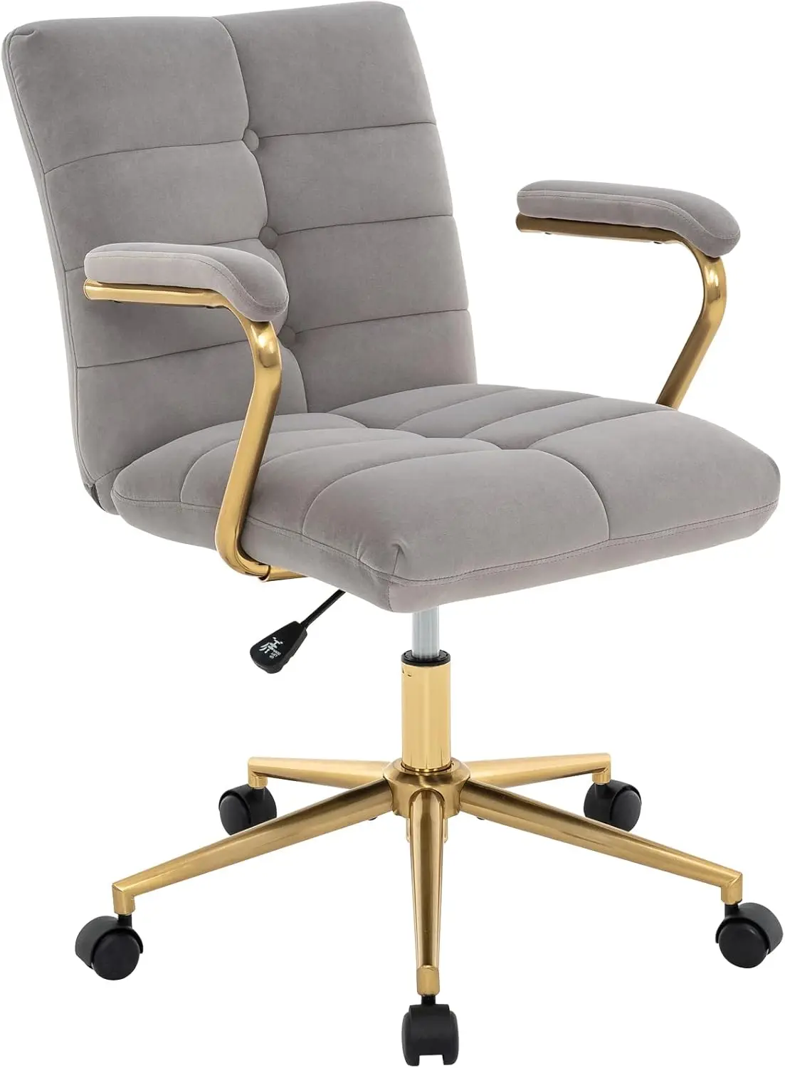 Task Chair Mid Back - Cadeira de Escritório em Veludo para