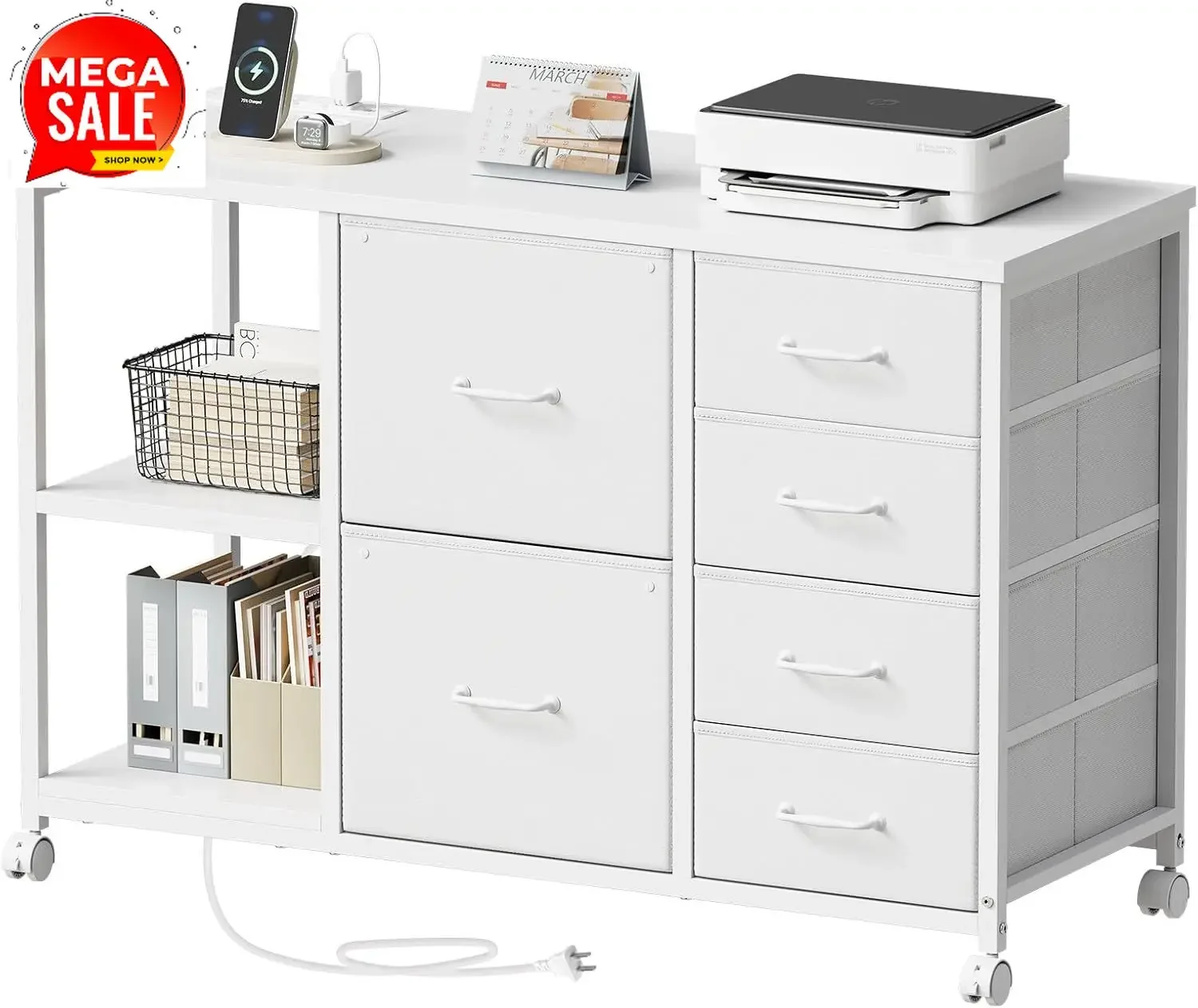 Suporte para Impressora com Es - File Cabinet Lateral avaliação e preço