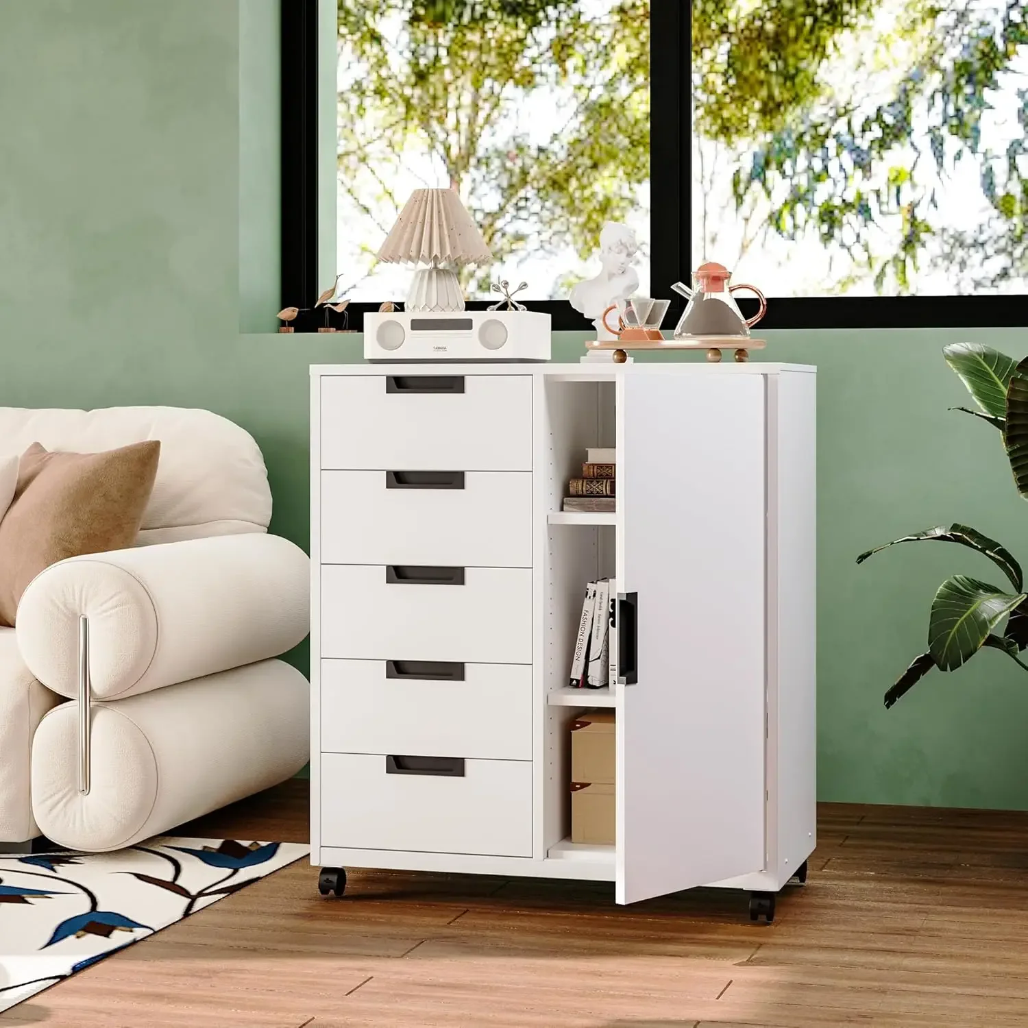 Armário de Armazenamento com 5 - File Cabinet Lateral avaliação e preço