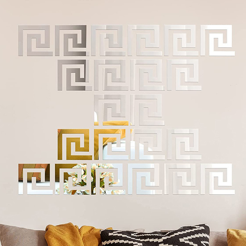 10 pçs arte 3d espelho superfí - Office Furniture At Home avaliação e preço