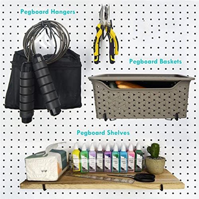 Ganchos para Prateleira de Pai - Pegboard Office Organizer avaliação e preço