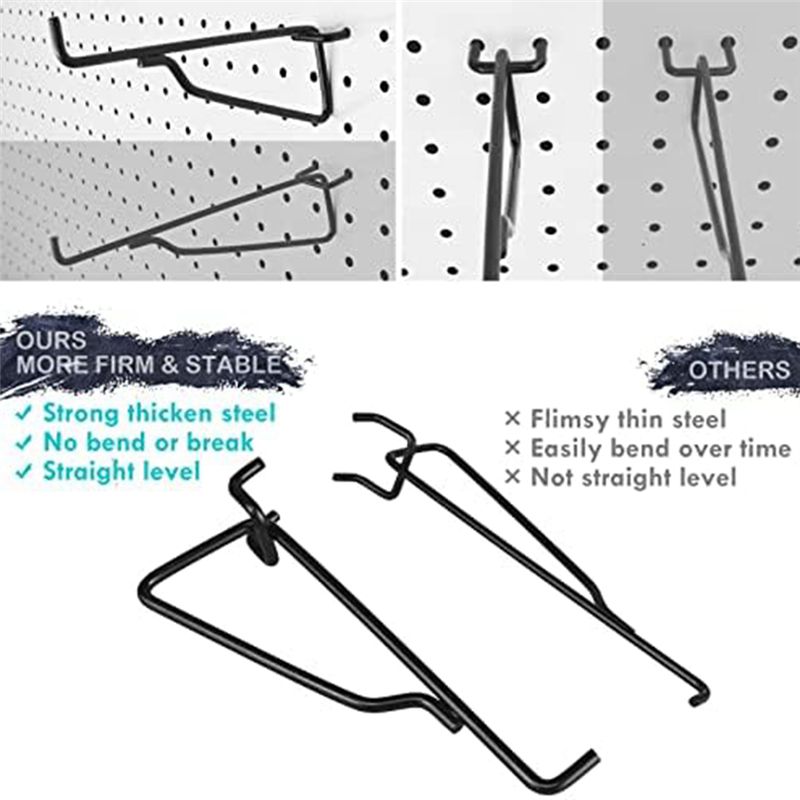 Ganchos para Prateleira de Pai - Pegboard Office Organizer avaliação e preço