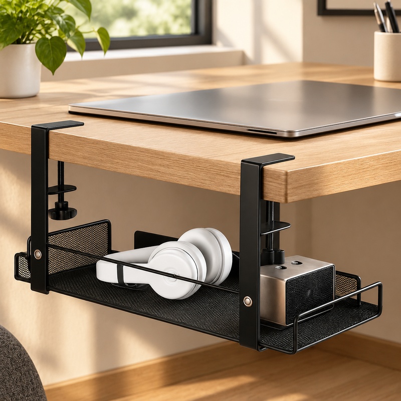 Prateleira de Aço para Gestão  - Cable Tray Under Desk avaliação e preço