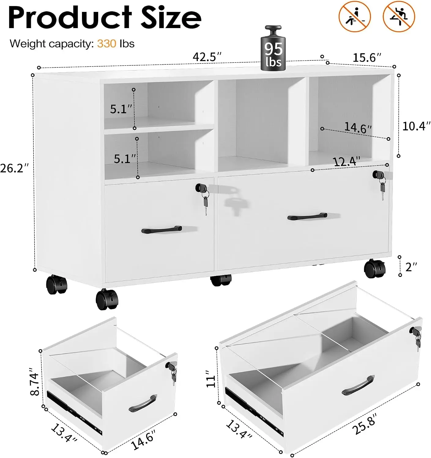 Armário de Arquivo Lateral Móv - File Cabinet Lateral avaliação e preço