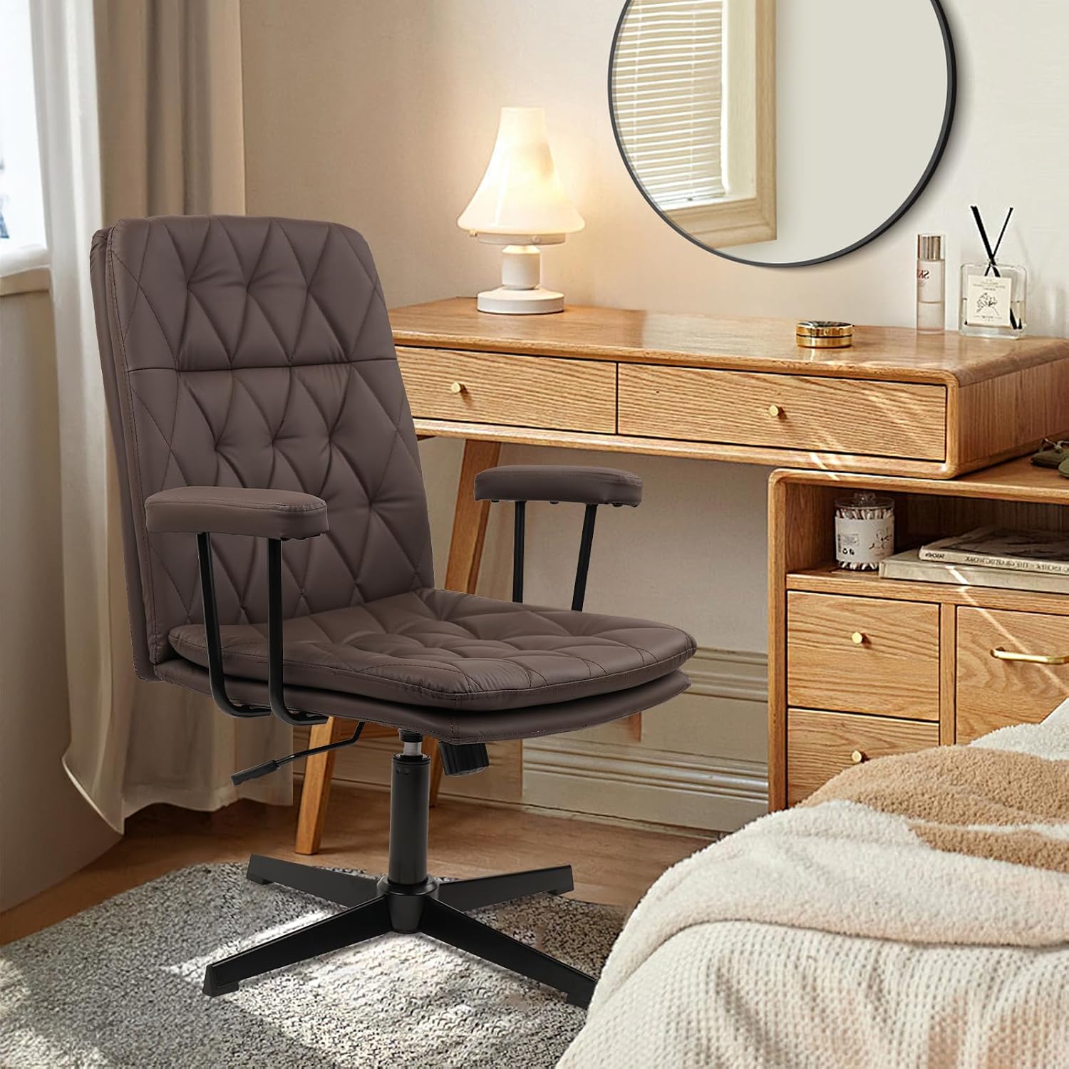 Cadeira de Escritório em Couro - Task Chair Mid Back avaliação e preço