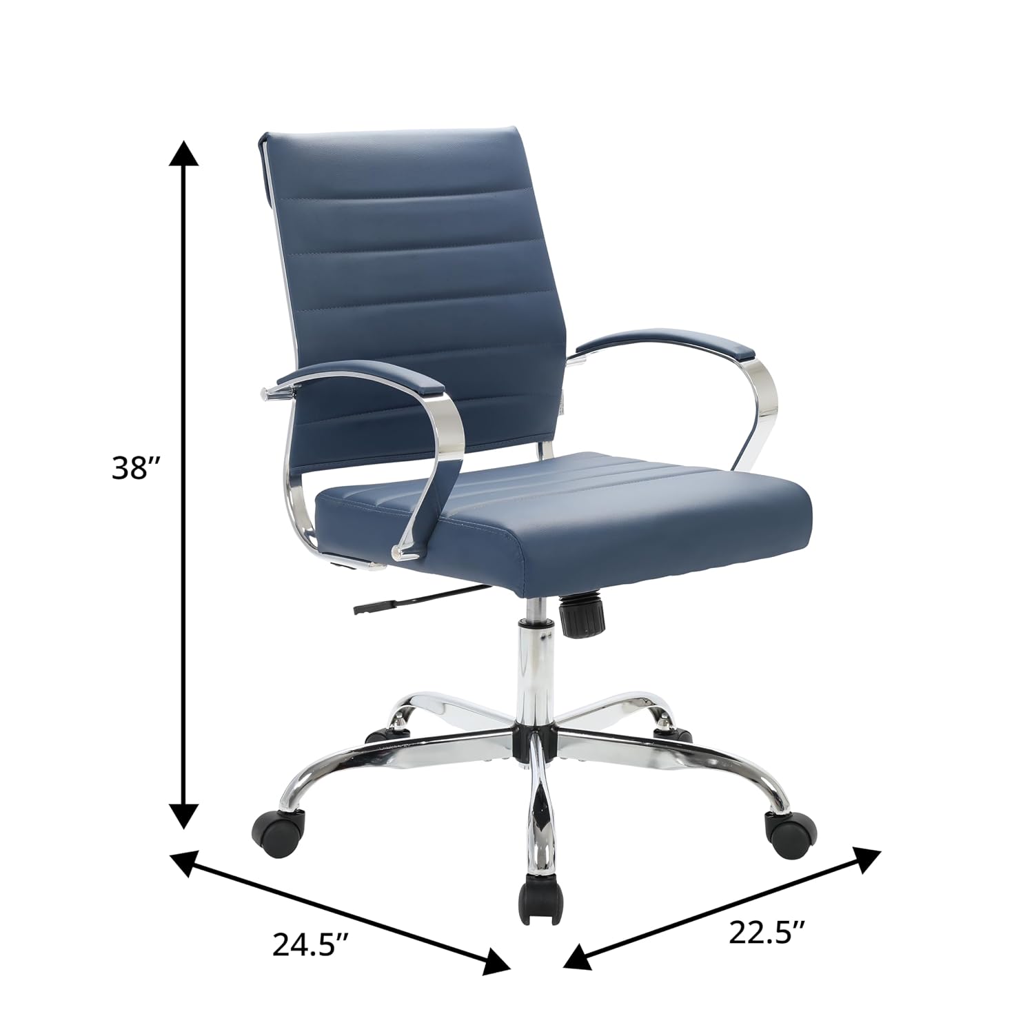 Cadeira de Escritório em Couro - Task Chair Mid Back avaliação e preço