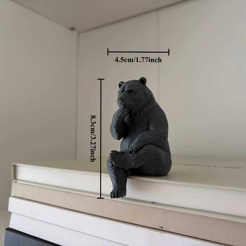 Urso Pensativo Sentado: Estatu - Office Furniture At Home avaliação e preço
