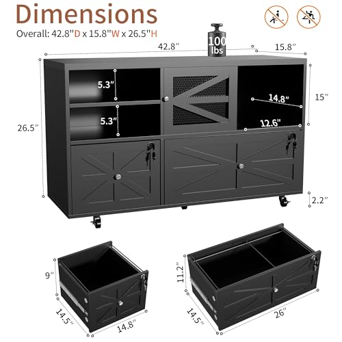 Armário de Arquivo Estilo Faze - File Cabinet Lateral avaliação e preço