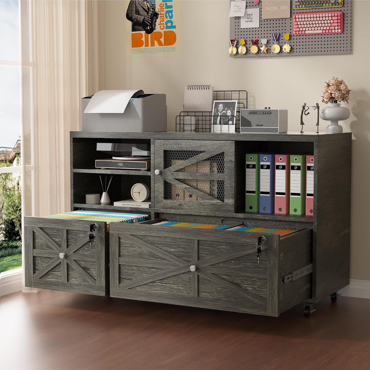 Armário de Arquivo Estilo Faze - File Cabinet Lateral avaliação e preço