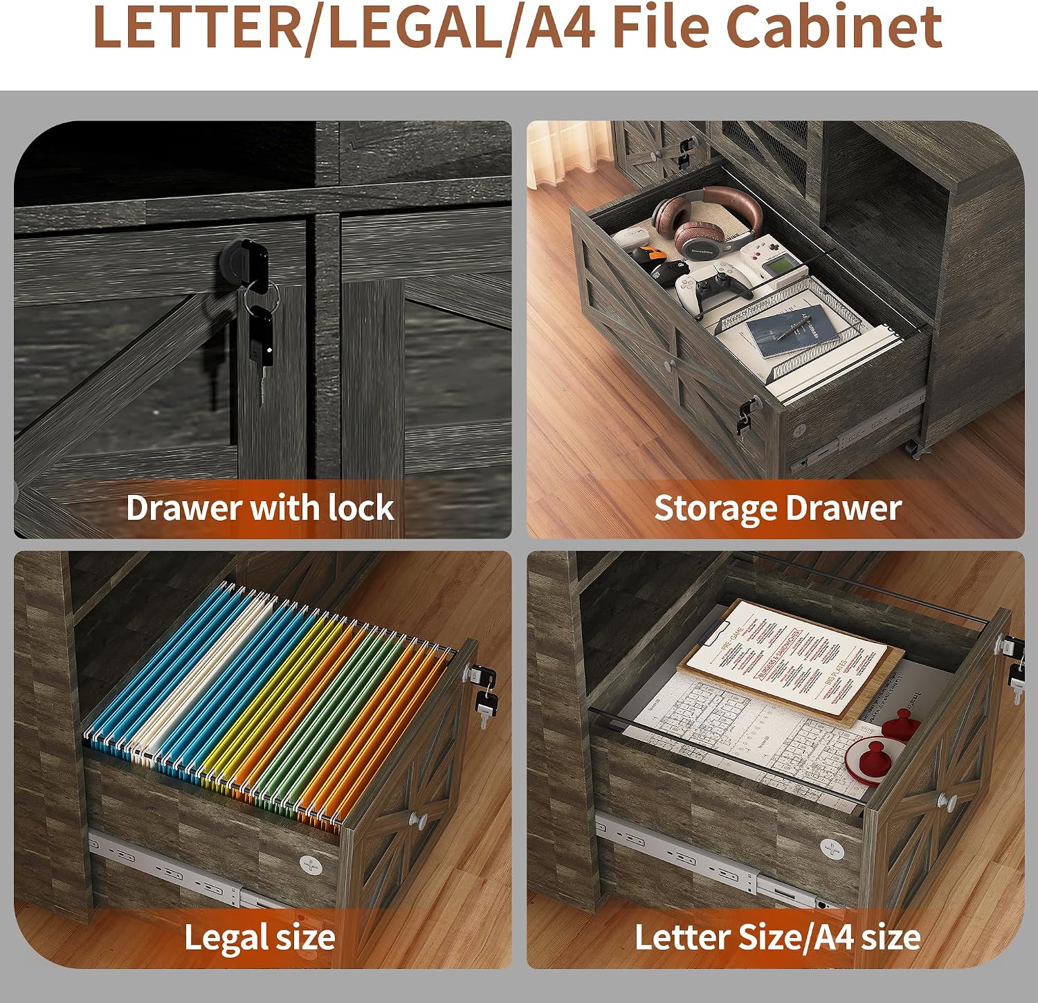 Armário de Arquivo Estilo Faze - File Cabinet Lateral avaliação e preço