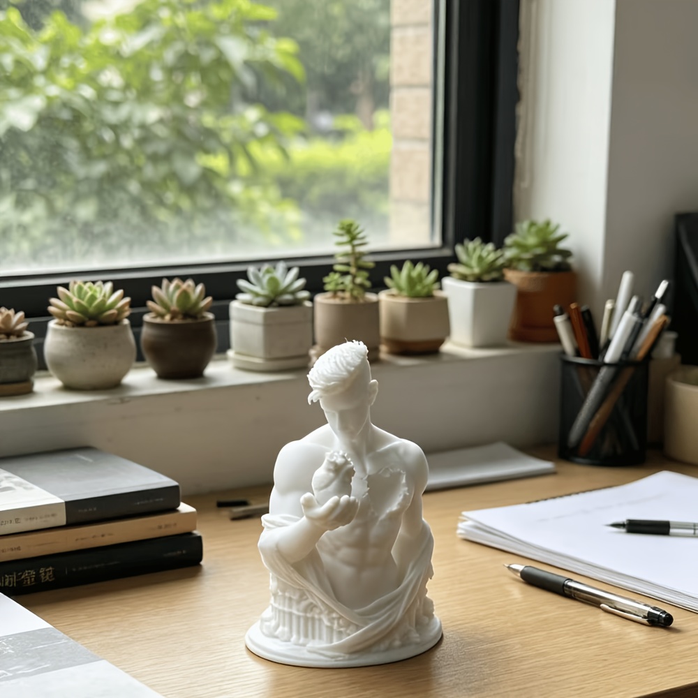 Escultura de Busto Masculino c - Office Furniture At Home avaliação e preço