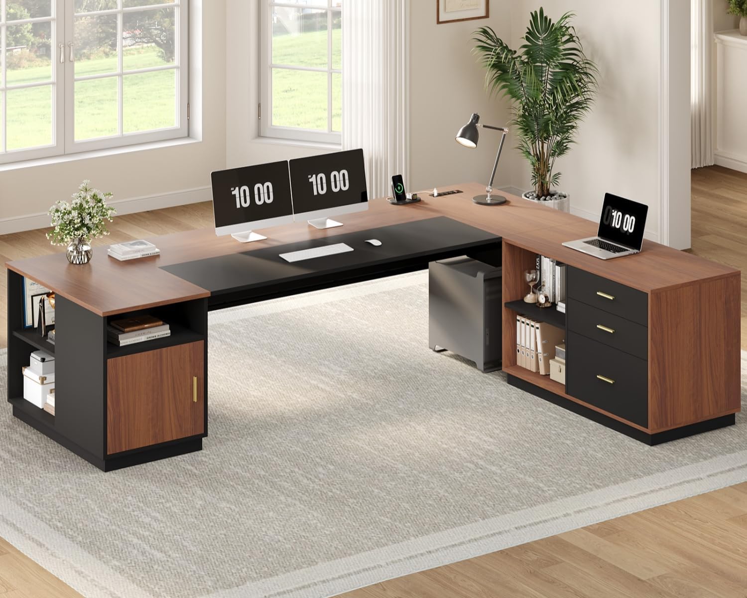 Mesa Executiva em L de 78,7
