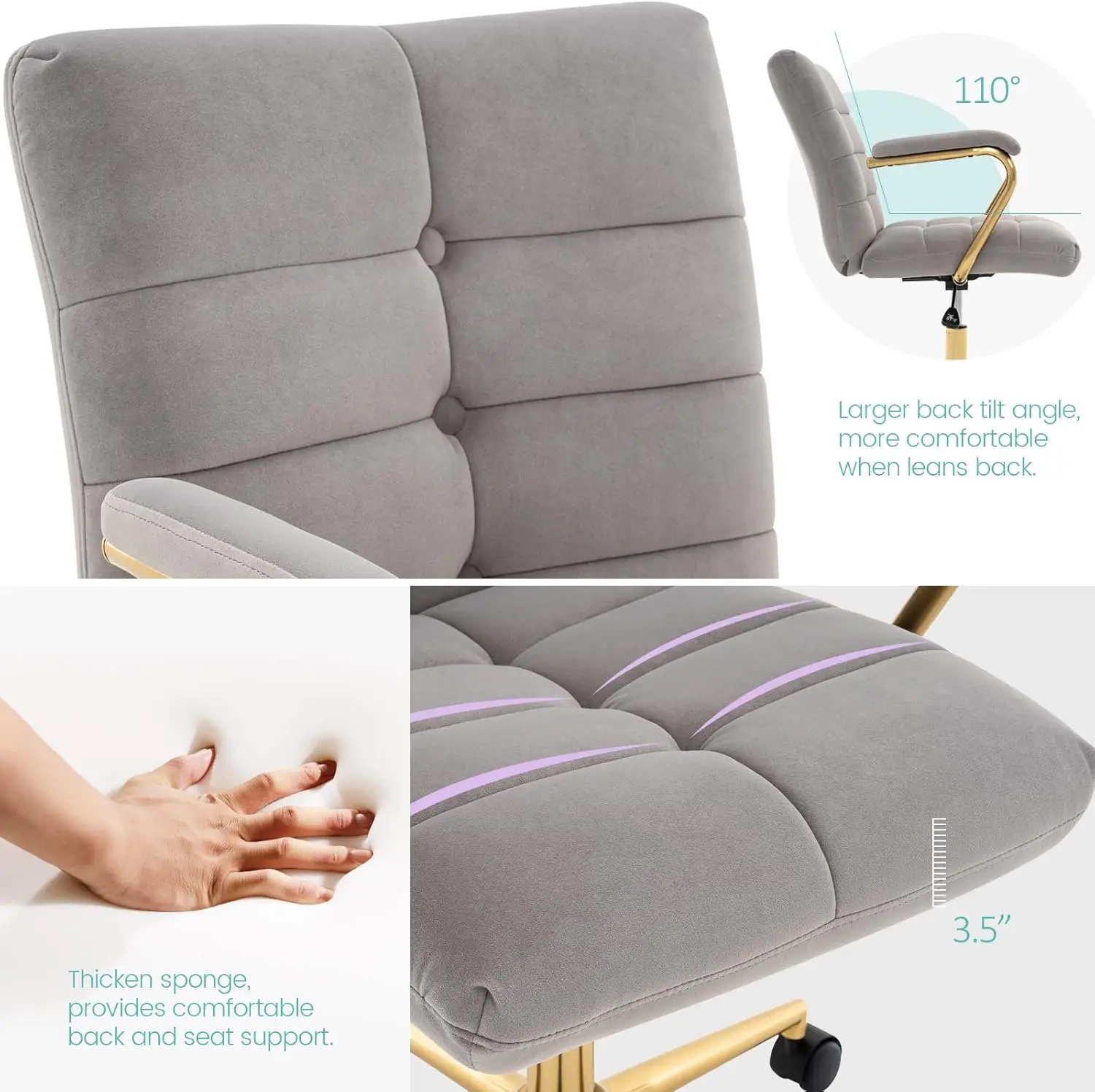 Cadeira de Escritório em Velud - Task Chair Mid Back avaliação e preço